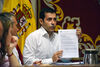 Juan José Martínez, concejal de Hacienda, comparece ante la Comisión de Control