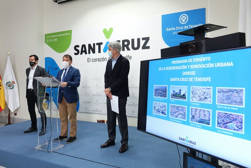 Santa Cruz adjudica la redacción de los ARRUs de 26 edificios en tres distritos de la capital
