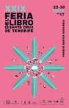 Cartel de la Feria del Libro de Tenerife, en el parque García Sanabria