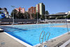 Detalle de la piscina municipal Acidalio Lorenzo.
