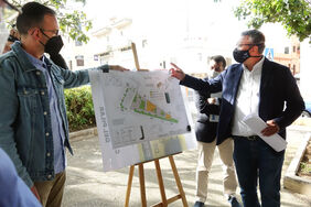 Santa Cruz presenta en El Sobradillo el proyecto de remodelación de la plaza 7 Islas