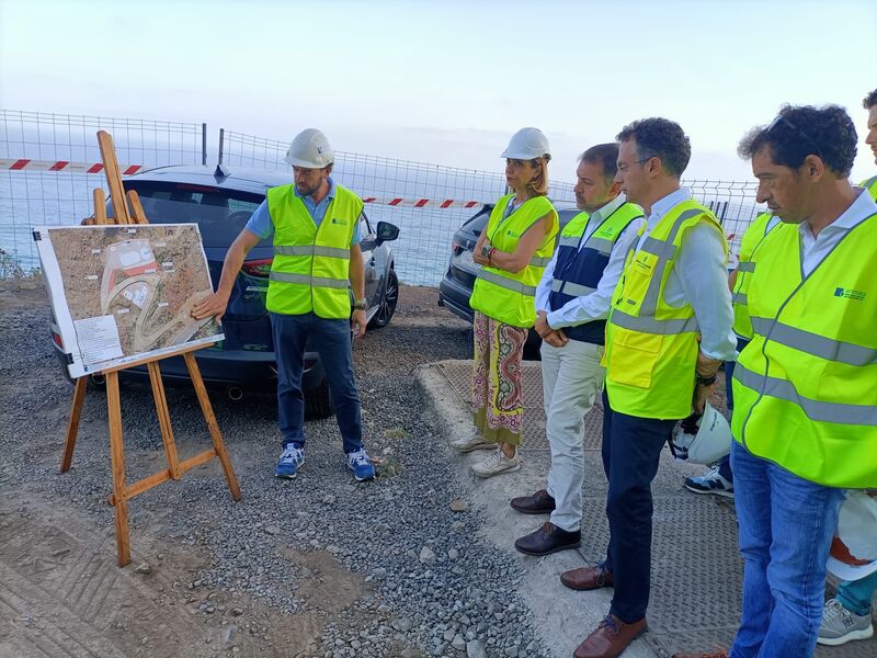 Santa Cruz culminará las obras de mejora de saneamiento del litoral de Anaga el próximo año