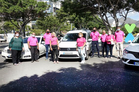 El Ayuntamiento se ilumina de rosa por el Día Mundial contra el Cáncer de Mama