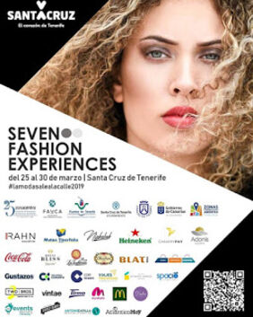 Cartel de la iniciativa "Seven fashion experiences"