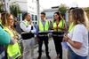 Santa Cruz ejecuta trabajos para mejorar la accesibilidad de la calle Juan Rumeu García