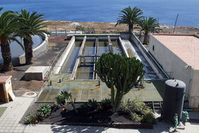 Estación Depuradora de Aguas Residuales, en Santa Cruz
