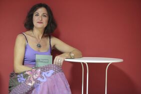 Doris Martínez, con su novela 'No te mentiré'.