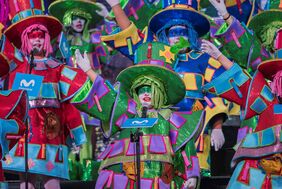 Las mugas infantiles dan el pistoletazo de salida a los concursos del Carnaval