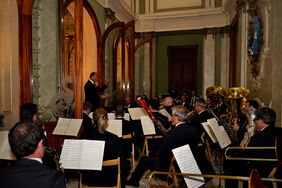 La Banda Sinfónica de Tenerife, en el Homenaje de la Fiesta Nacional de Francia