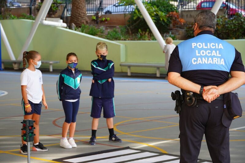 La Policía Local estrena hoy sus actividades con escolares para el curso 2021-2022