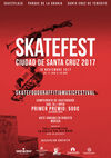 Cartel promocional del 'SkateFest Ciudad de Santa Cruz 2017'.