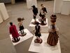 Detalle de algunas de las miniaturas de la exposición 'Tenerife antiguo, retazos de tradición'.