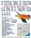 Cartel del festival Las Eras de El Tablero