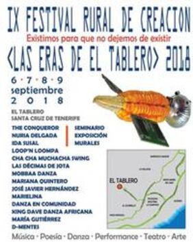 Cartel del festival Las Eras de El Tablero