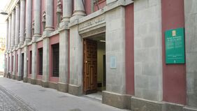 Detalle del exterior del Museo Municipal de Bellas Artes de Santa Cruz de Tenerife.
