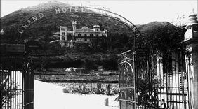 Imagen retrospectiva del Hotel Quisisana, en 1905