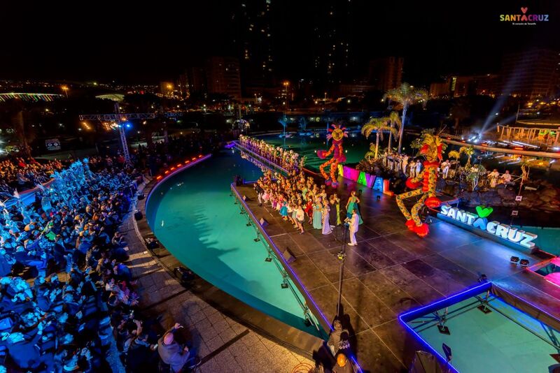 Imagen de la Gala de inauguración del Carnaval 2017