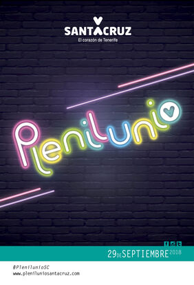 Cartel promocional de la iniciativa Plenilunio