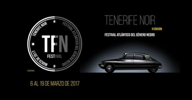 Cartel de la presente edición del festival Tenerife Noir
