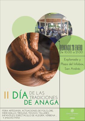 Cartel del Día de las Tradiciones de Anaga