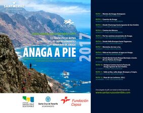 Cartel promocional del programa 'Anaga a pie'.