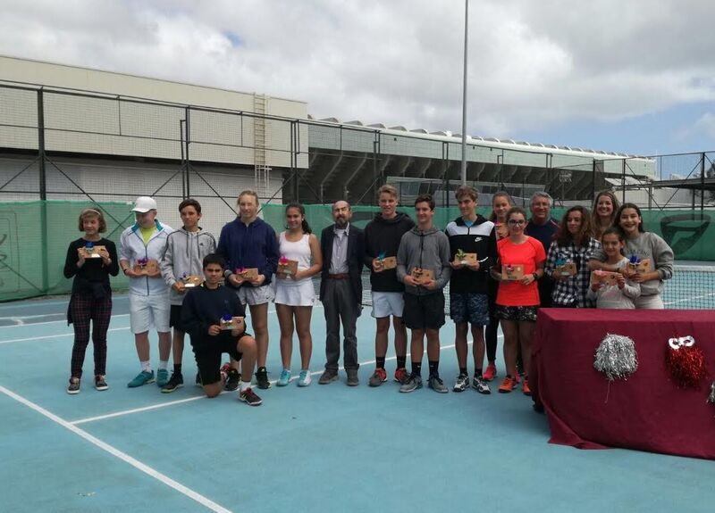 Detalle de los ganadores de la séptima edición del Torneo Juvenil Carnaval de Santa Cruz de tenis.