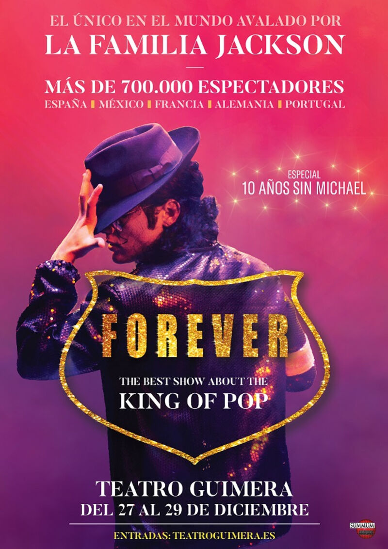 El Teatro Guimerá finaliza 2019 con un espectáculo homenaje a Michael Jackson 