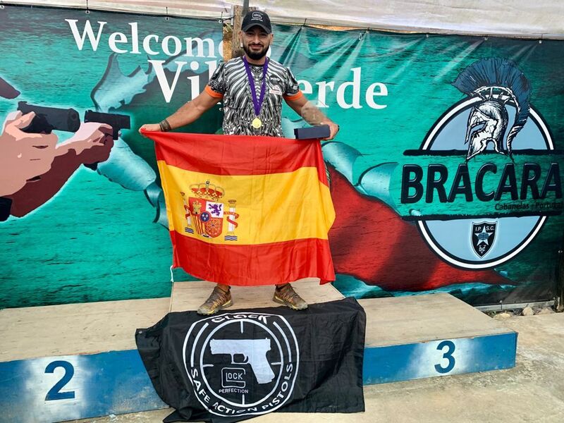 El agente Jorge Gutiérrez gana el torneo de tiro internacional de Bracara, Portugal