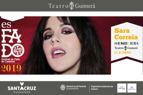 La artista portuguesa Sara Correia actuará en el Teatro Guimerá este jueves con motivo del Festival de Fado de Canarias.