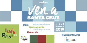 Cartel del "Ven a Santa Cruz"
