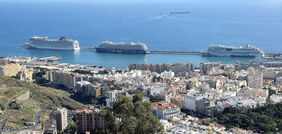 Vista panorámica de Santa Cruz de Tenerife