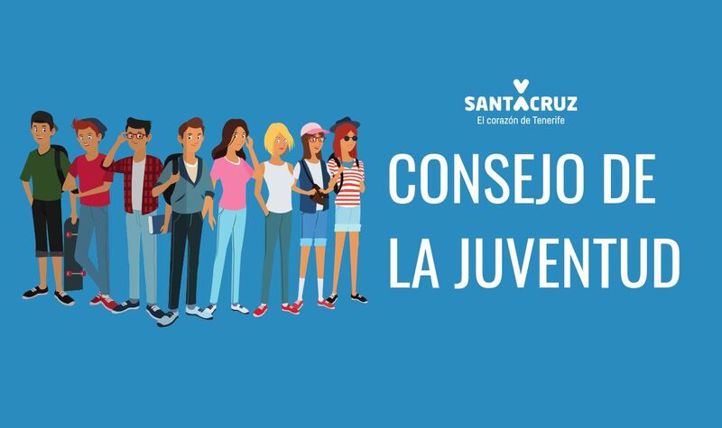 Cartel promocional del Consejo de la Juventud de Santa Cruz de Tenerife.