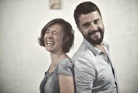 Karina Jung y Jesús González, en una foto promocional.