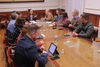 Foto de la sesión de La Junta de Gobierno de la Ciudad celebrada hoy.