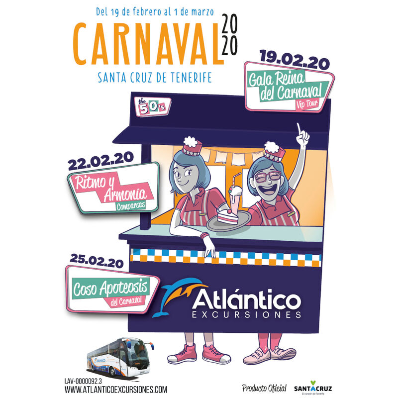 Santa Cruz pone a la venta tres productos turísticos para Carnaval