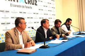 El alcalde presentó las novedades del programa junto al presidente del Cabildo, Carlos Alonso