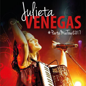 Cartel promocional de la gira con la que la cantante mexicana Julieta Venegas actuará en el Teatro Guimerá de Santa Cruz.