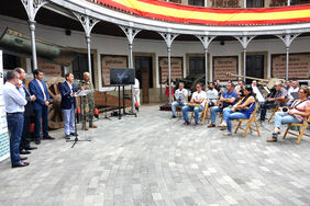 Un momento de la presentación realizada en el Museo Histórico Militar de Almeyda, donde tendrá lugar la apertura del programa de audiciones