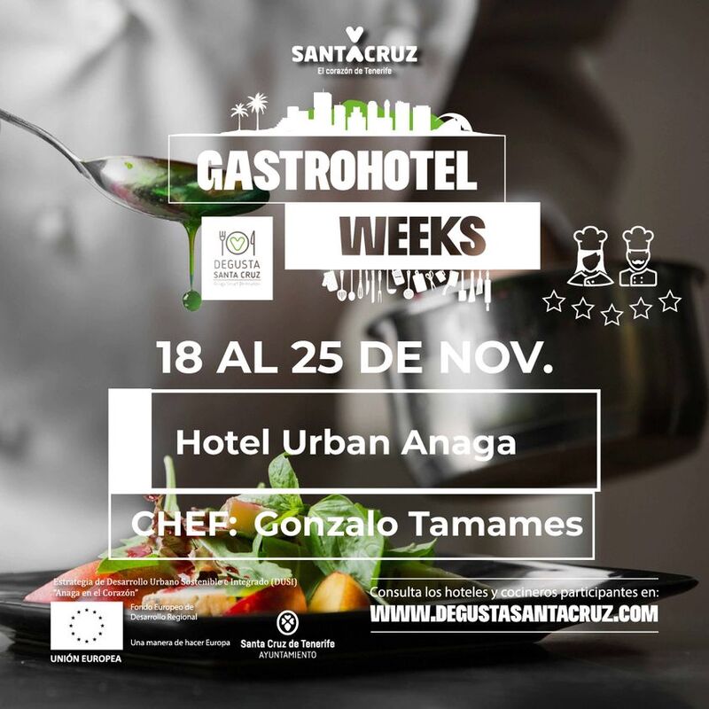 El hotel Urban Anaga acoge la última sesión de ‘GastroHotel Weeks’ desde este sábado 