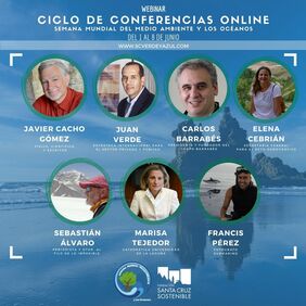 El Ayuntamiento de Santa Cruz celebra el Día del Medio Ambiente y de los Océanos con un ciclo de conferencias online