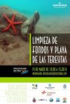 Cartel promocional de la limpieza que se desarrollará en la playa de Las Teresitas este domingo.