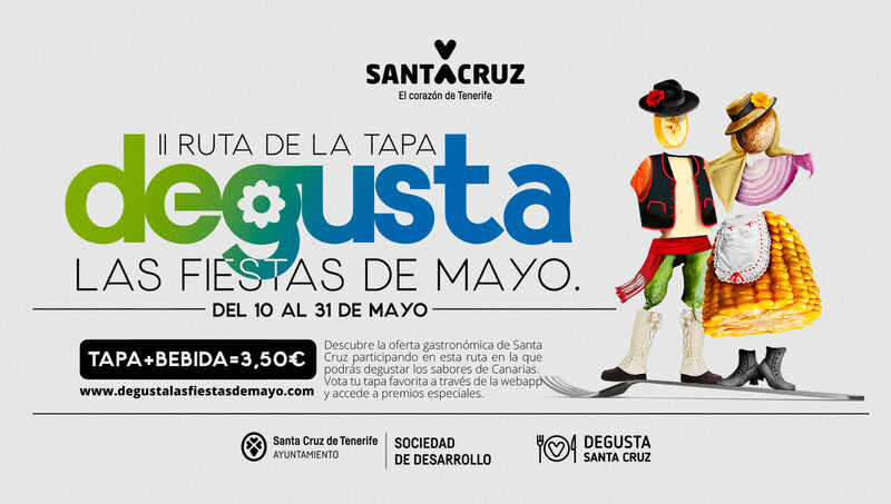 Santa Cruz abre la inscripción para la II Ruta Gastronómica “Degusta las Fiestas de Mayo”